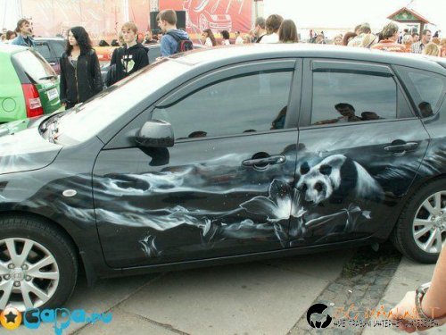 Возила с аерография