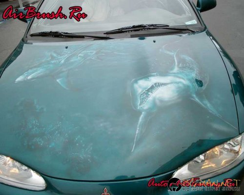 Возила с аерография