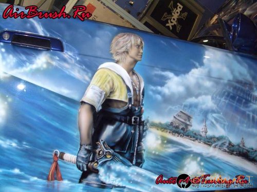 Возила с аерография