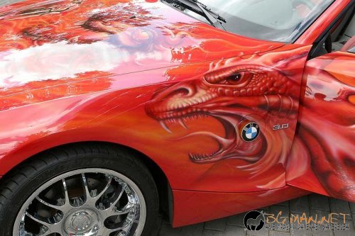 Возила с аерография