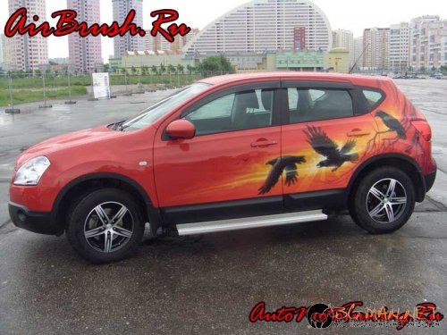 Возила с аерография