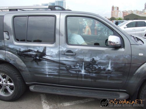 Возила с аерография