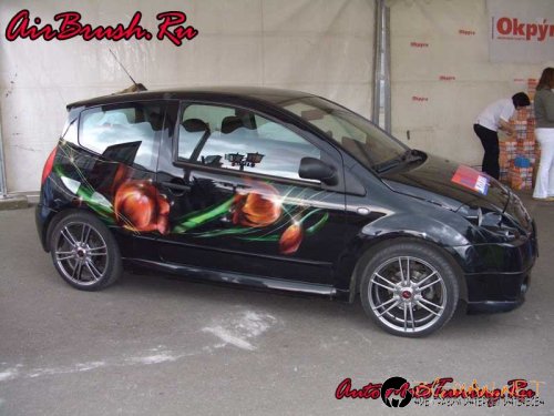 Возила с аерография