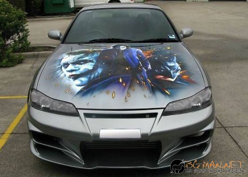 Возила с аерография