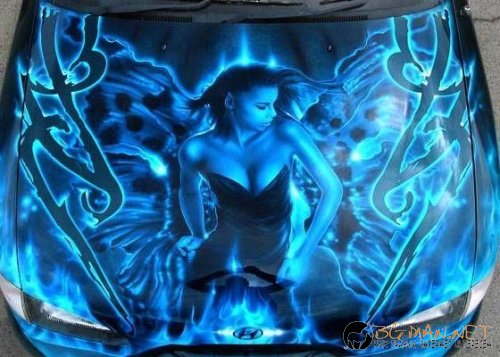 Возила с аерография