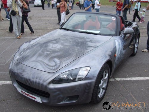 Возила с аерография