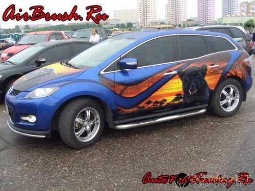 Возила с аерография