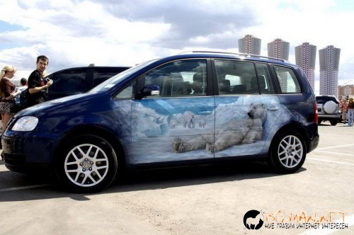 Возила с аерография