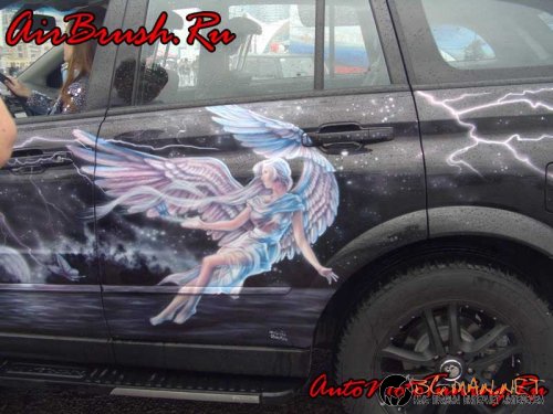 Возила с аерография