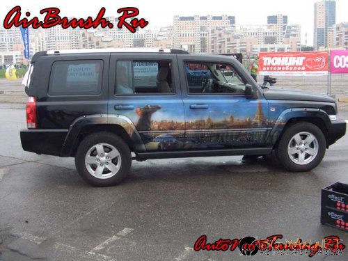 Возила с аерография