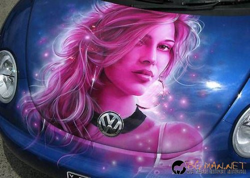 Возила с аерография