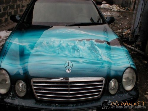 Возила с аерография