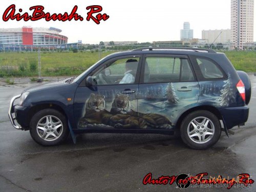 Возила с аерография