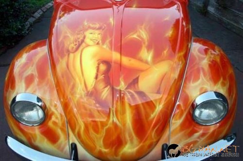 Возила с аерография