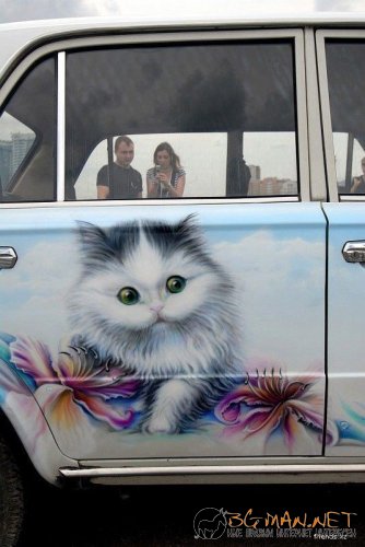 Возила с аерография