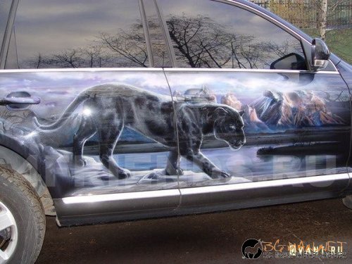 Возила с аерография