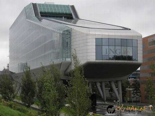 Сградата на ING в Амстердам